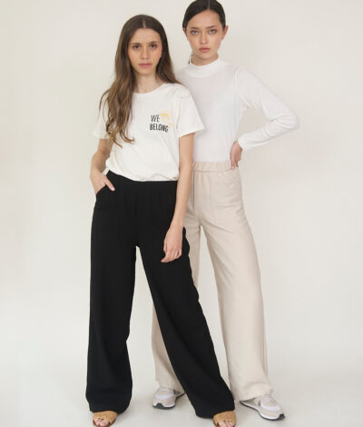 Pantalón Recto Negro