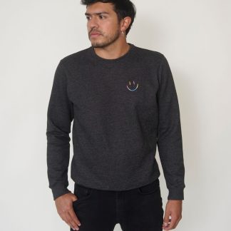Buzo Happy Gris - Unisex