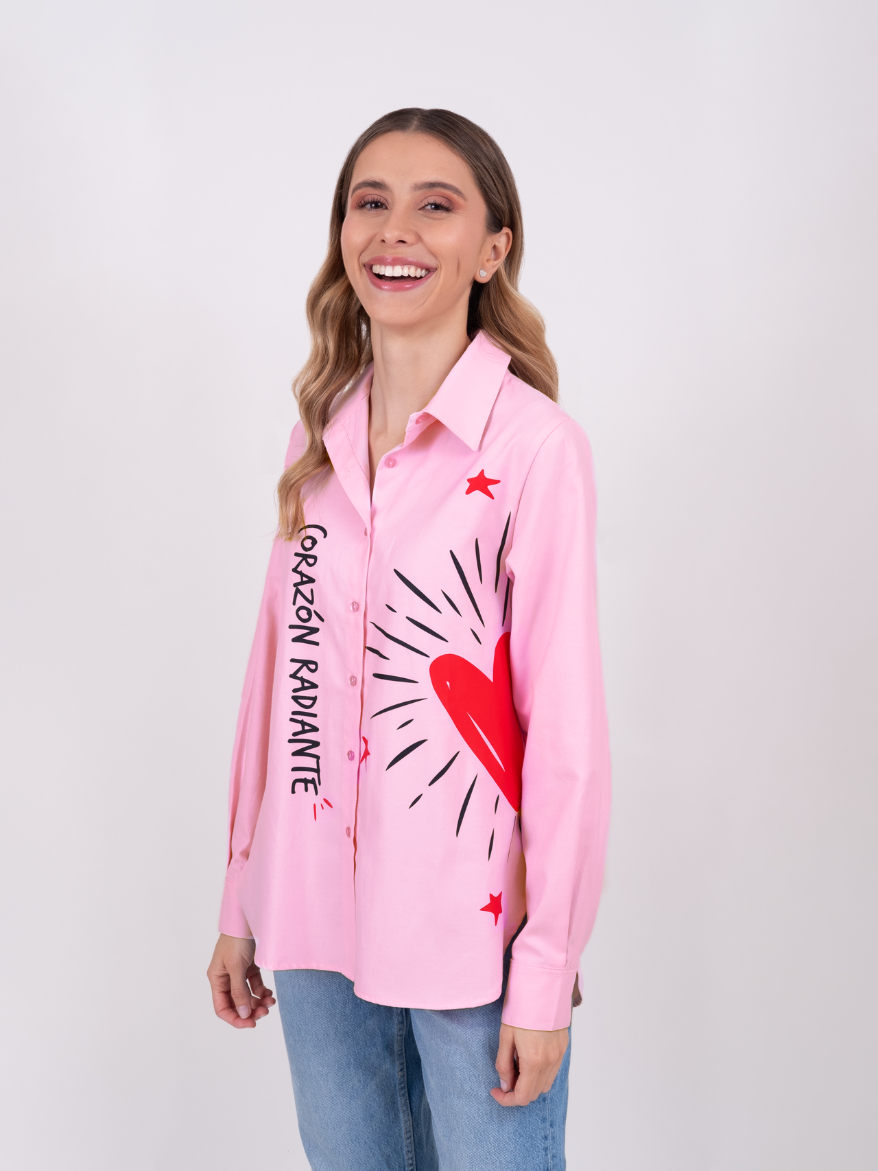 Camisa Radiante - Rosada [Venta de Garaje]