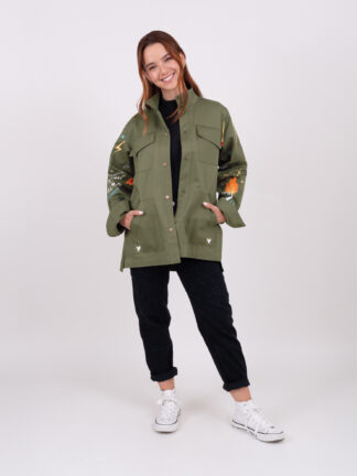 Chaqueta Fuego - Verde militar - S