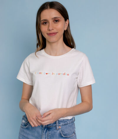 Camiseta Born in paradise [Venta de Garaje]