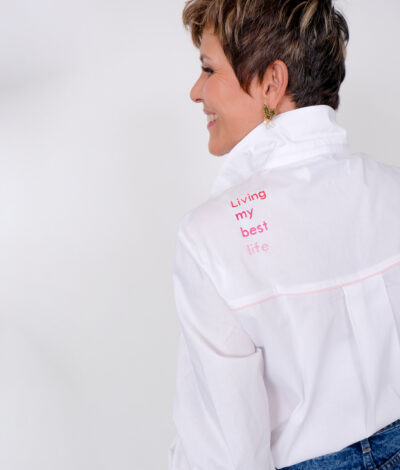 Camisa Living my best life
