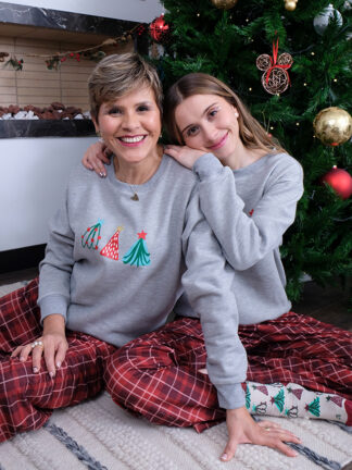 Buzo Árboles Navidad