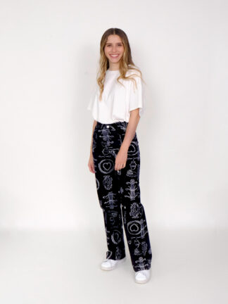 Pantalón Love Story - Negro - 36
