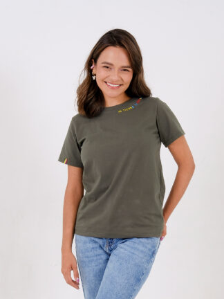 Camiseta Mi tierra linda - Verde