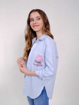 Camisa Amaré toda la vida - Azul
