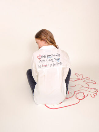 Camisa Amaré toda la vida - Marfil