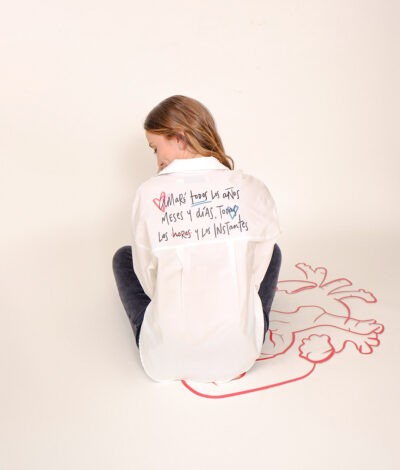 Camisa Amaré toda la vida - Blanca [Venta de Garaje]