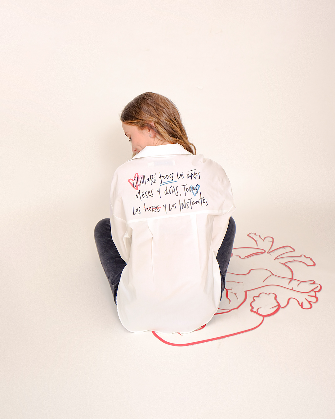 Camisa Amaré toda la vida - Blanca [Venta de Garaje]