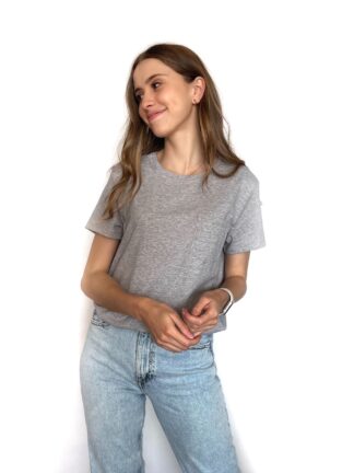 Camisetas Básica Unisex Gris