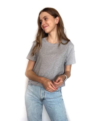 Camisetas Básica Unisex Gris