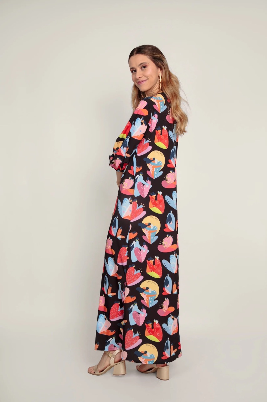 Vestido Amor incondicional - Negro
