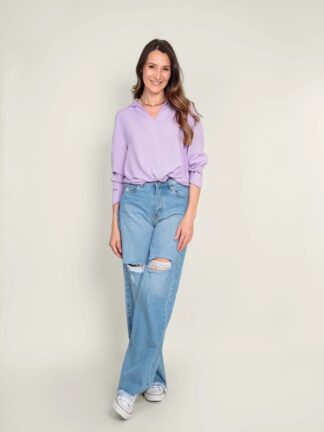 Camisa Love always - Lila