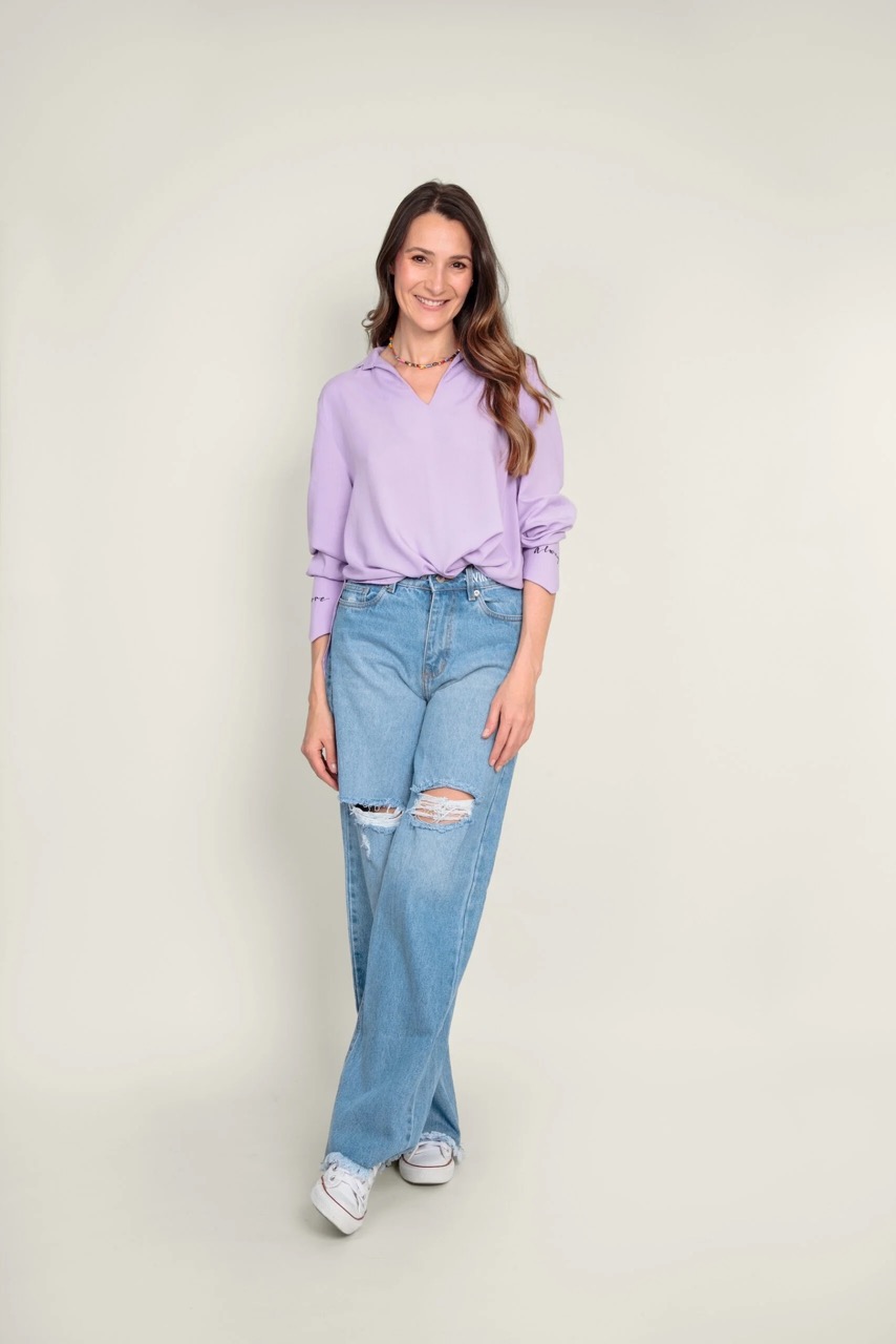 Camisa Love always - Lila [Venta de Garaje]