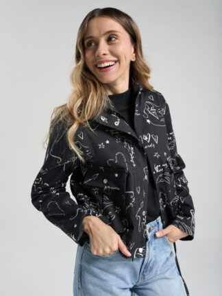 Chaqueta Mi esencia - Negro