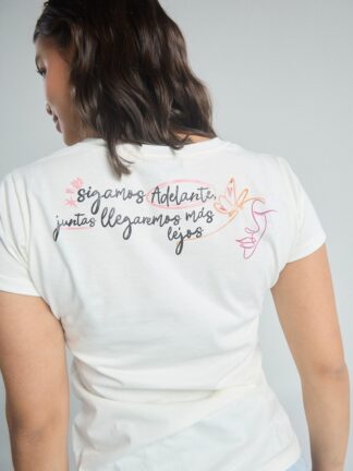 Camiseta Magia - Marfil