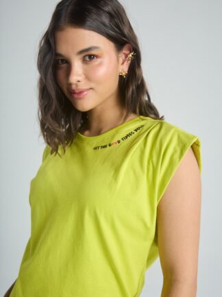 Camiseta Feel good - Verde