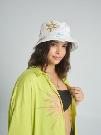 Bucket hat Bucket Hat Full of color - Marfil