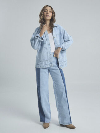 Jeans Mitades - Azul