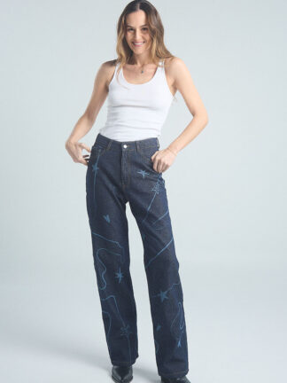 Jeans Hazlo posible - Azul oscuro