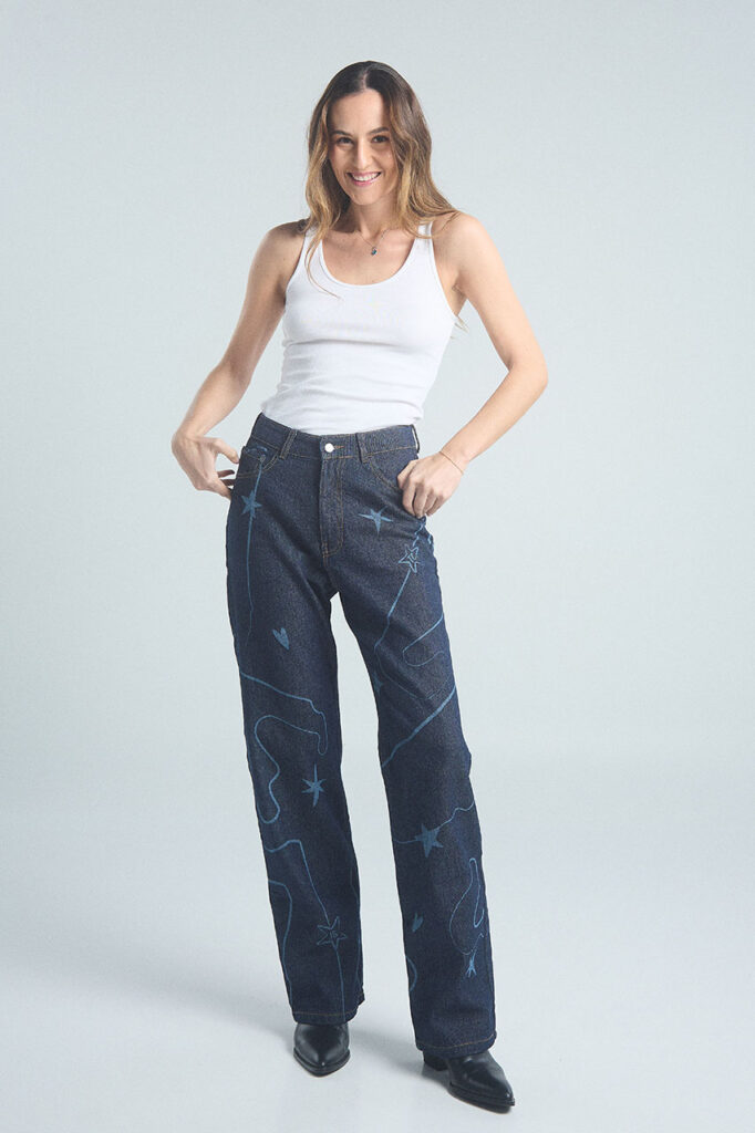 Jeans Hazlo posible - Azul oscuro