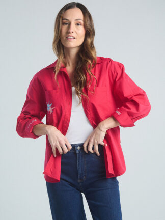 Sobrecamisa Viviendo el Sueño - Fucsia - XL