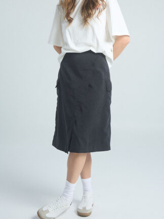 Falda Cargo - Negro
