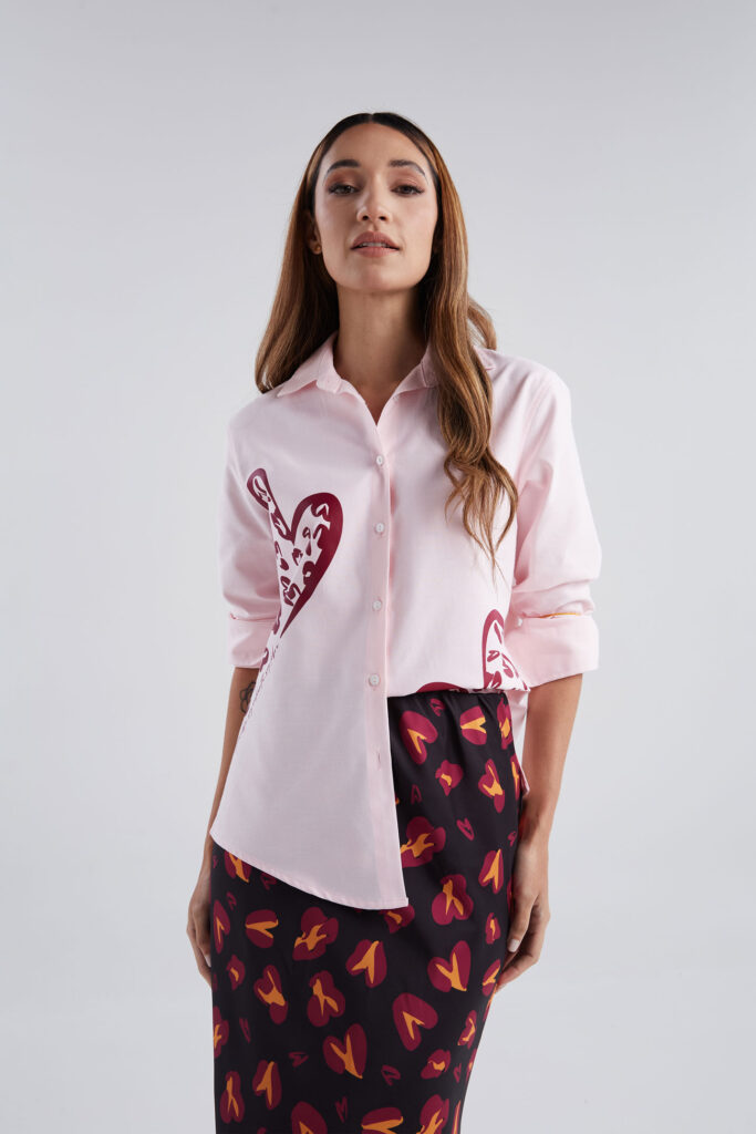 Camisa Soy - Rosado