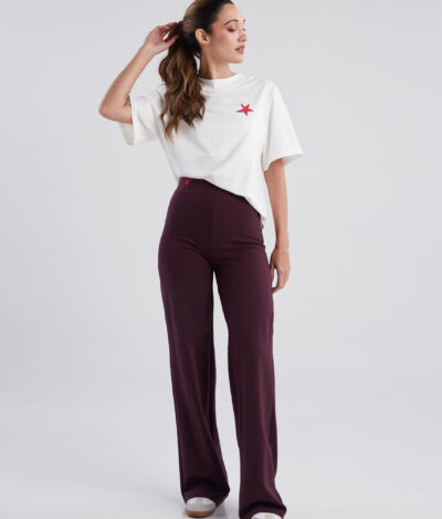 Pantalón Básico - Borgoña