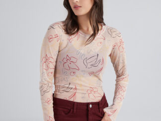 Top Flora - Marfil - M