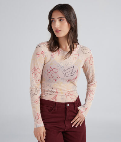 Top Flora - Marfil
