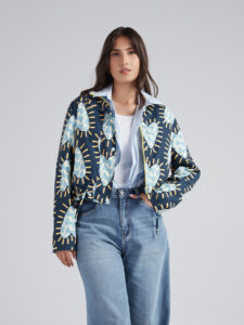 Chaqueta Corazón radiante - Azul