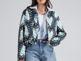 Chaqueta Corazón radiante - Azul