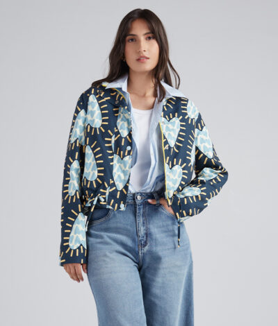 Chaqueta Corazón radiante - Azul [Venta de Garaje]