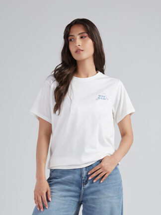 Camiseta Pistas Hombre - Marfil - XL