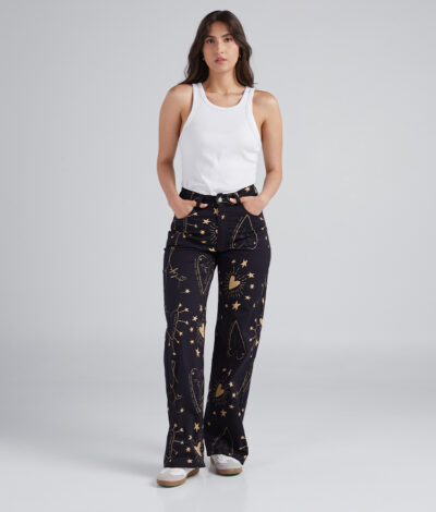 Pantalón Aquí y ahora - Negro [Venta de Garaje]