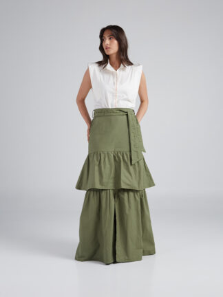 Falda Boleros Verde - L
