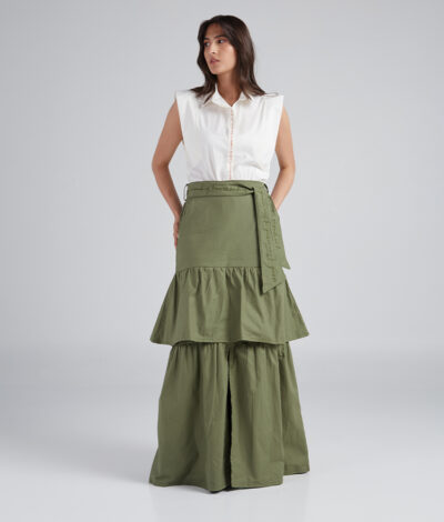 Falda Boleros Verde