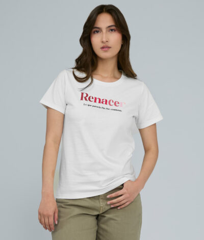 Camiseta Renacer - Marfil