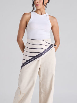 Pañoleta Waves - Marfil