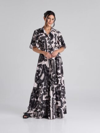 Vestido Caminos - Arena