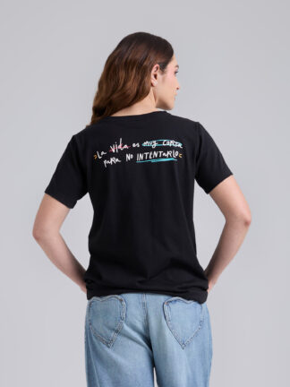 Camiseta Intentarlo - Negro - XL