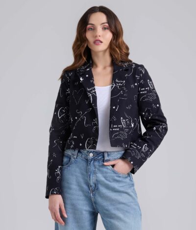 Blazer Mi esencia - Negro